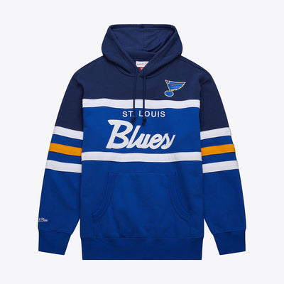 NHL HEAD COACH HOODIE BLUES - Image 1