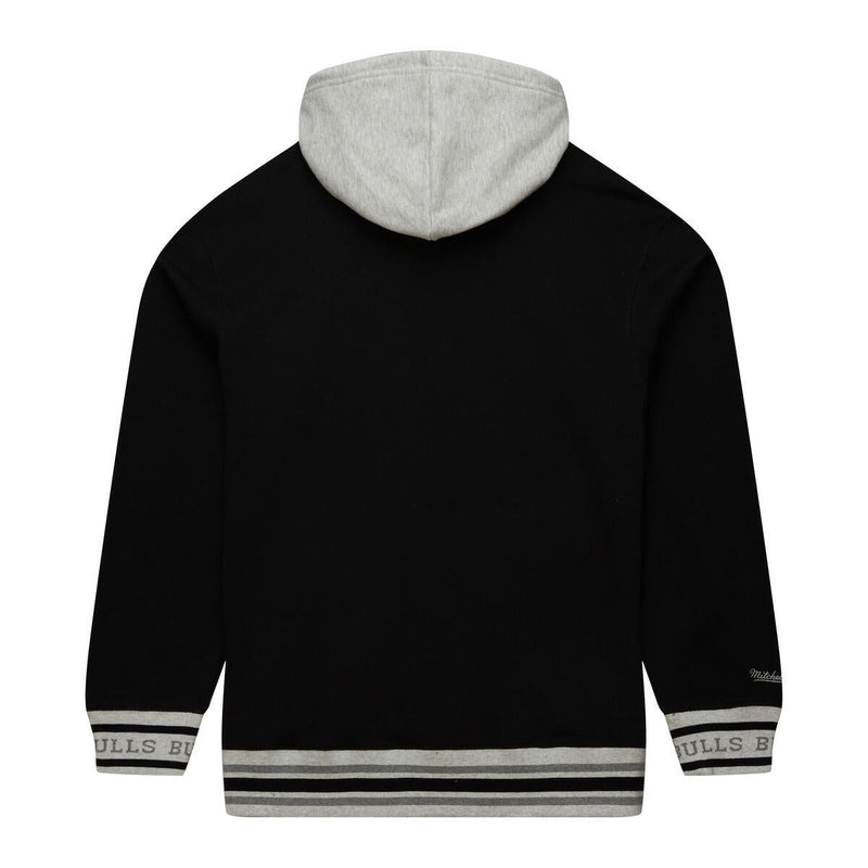 NBA PREMIUM FLEECE HOODIE VINTAGE LOGO BULLS Black FPHD6593-CBUYYPPPBLCK - Image 2