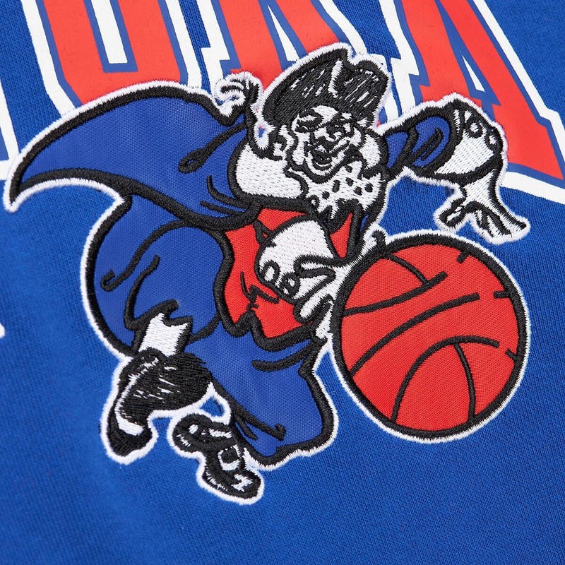 NBA PREMIUM FLEECE HOODIE VINTAGE LOGO KNICKS Royal FPHD6593-NYKYYPPPROYA - Image 4