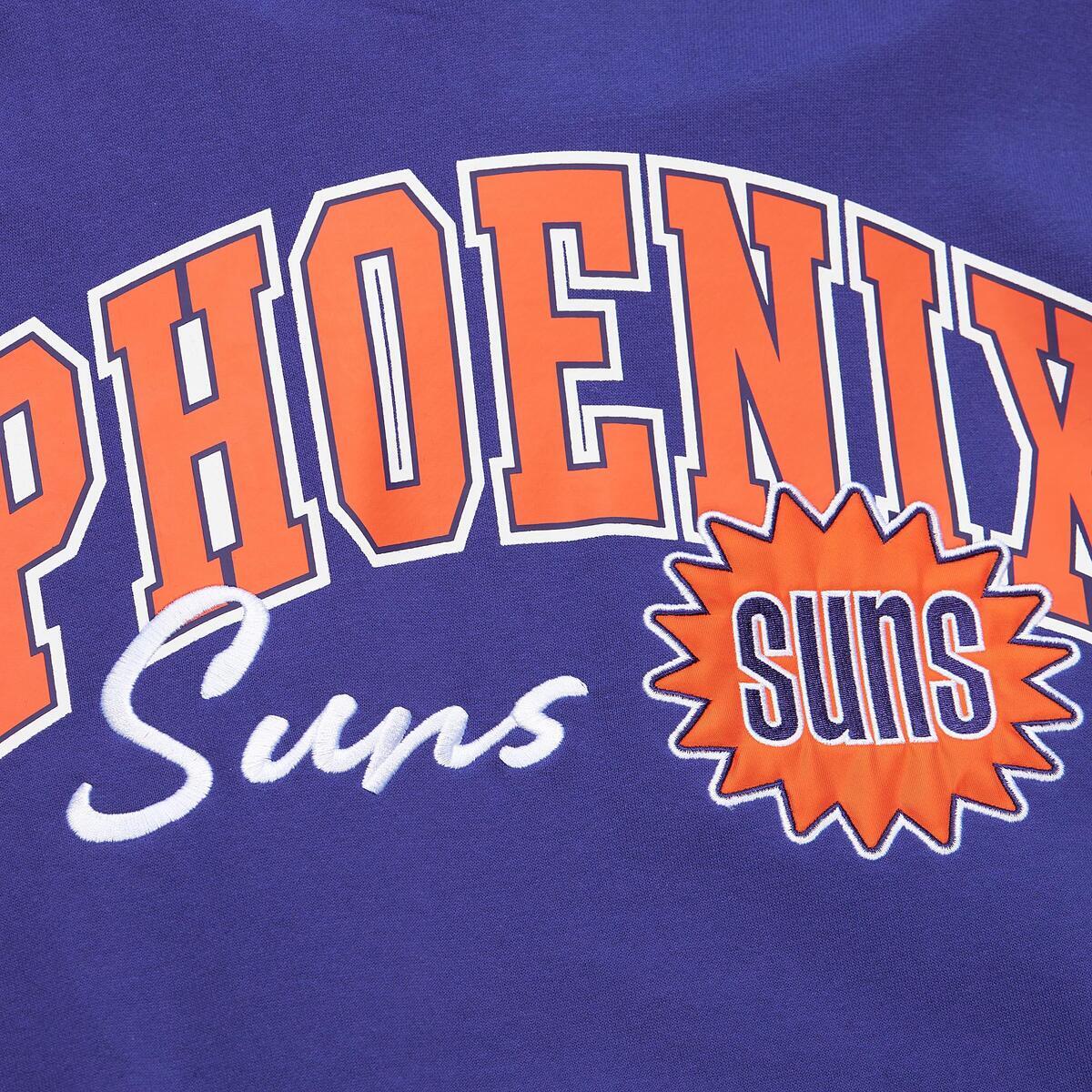 NBA PREMIUM FLEECE HOODIE VINTAGE LOGO SUNS Purple FPHD6593-PSUYYPPPPURP - Image 3