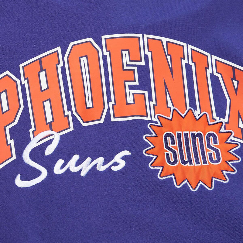 NBA PREMIUM FLEECE HOODIE VINTAGE LOGO SUNS Purple FPHD6593-PSUYYPPPPURP - Image 3