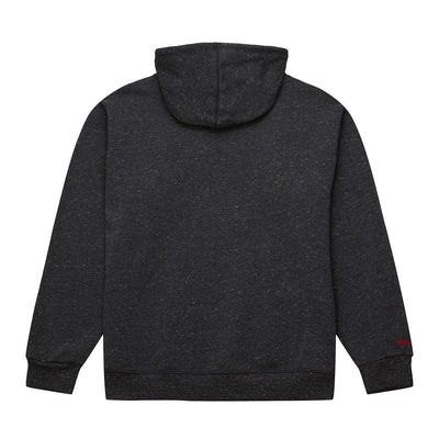 NBA SNOW WASHED FLEECE HOODIE 76ERS Black FPHD6598-P76YYPPPBLCK - Image 3