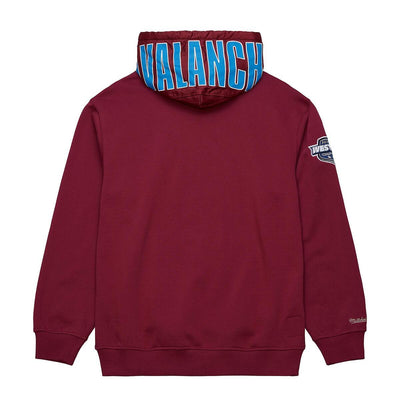 NHL TEAM OG 2.0 FLEECE HOODIE CURRENT LOGO AVALANCHE - Cardinal - Image 2