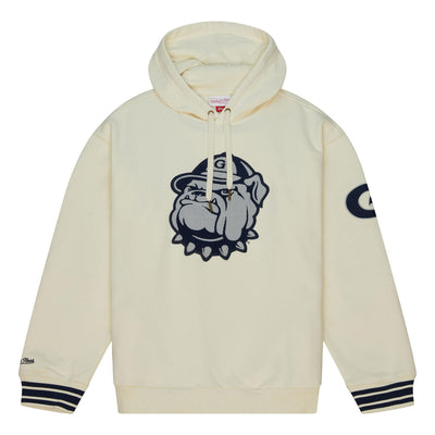 NCAA CHAINSTITCH HEAVYWEIGHT HOODIE RETRO GEORGETOWN Cream FPHD6657-GTWYYPPPCREA - Image 1