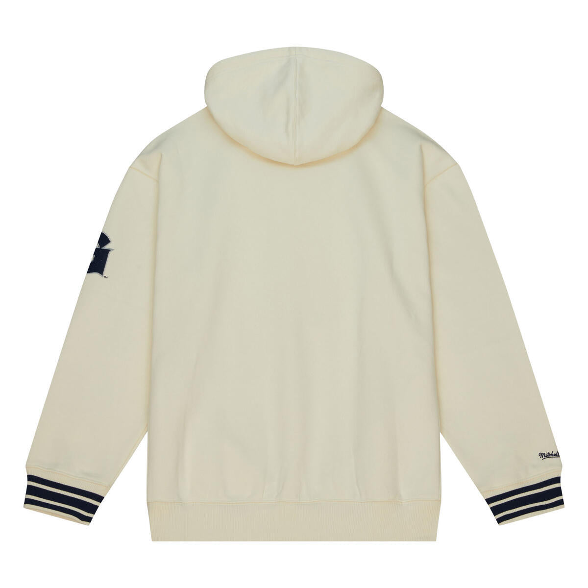 NCAA CHAINSTITCH HEAVYWEIGHT HOODIE RETRO GEORGETOWN Cream FPHD6657-GTWYYPPPCREA - Image 2