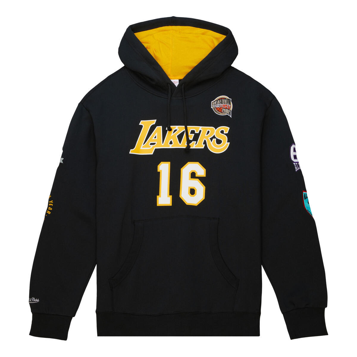 NBA HOF FLEECE HOODIE LAKERS PAU GASOL - Image 1