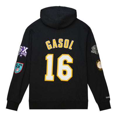 NBA HOF FLEECE HOODIE LAKERS PAU GASOL - Image 2