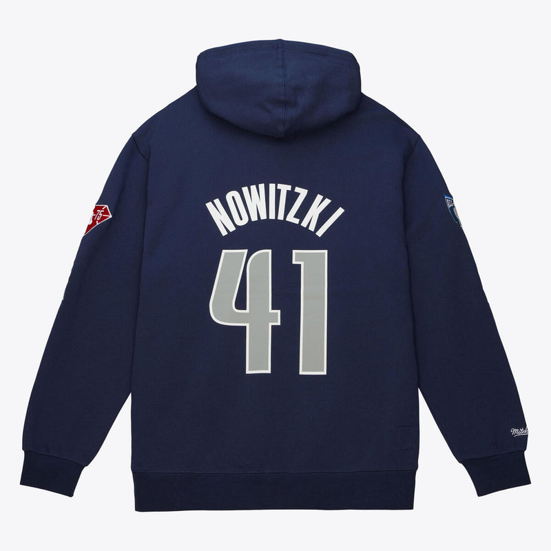 NBA HOF FLEECE HOODIE MAVERICKS DIRK NOWITZKI - Image 4