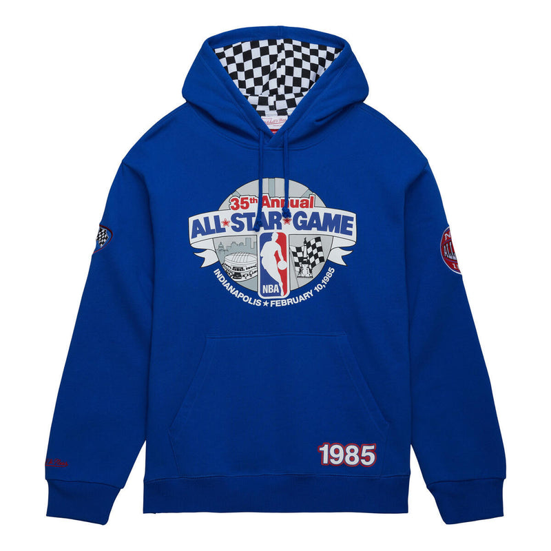 NBA CITY EDITION FLEECE HOODIE ALL-STAR 1985 Royal FPHD6953-ASG85PPPROYA - Image 1