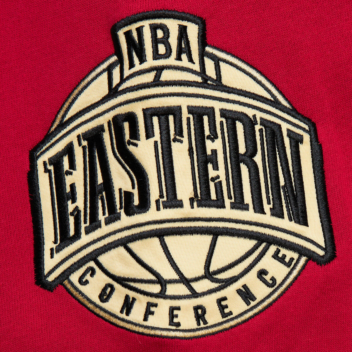 NBA TEAM OG 2.0 FLEECE HOODIE VINTAGE LOGO HAWKS Scarlet FPHD7112-AHAYYPPPSCAR - Image 3