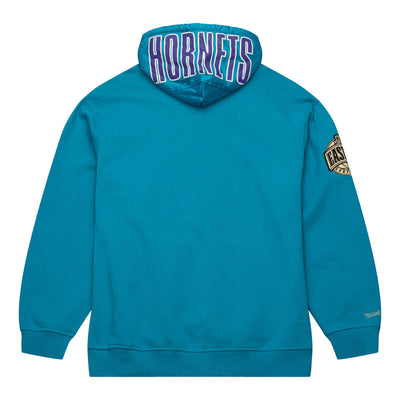 NBA TEAM OG 2.0 FLEECE HOODIE VINTAGE LOGO HORNETS Hornets Blue FPHD7112-CHOYYPPPHRBL - Image 2