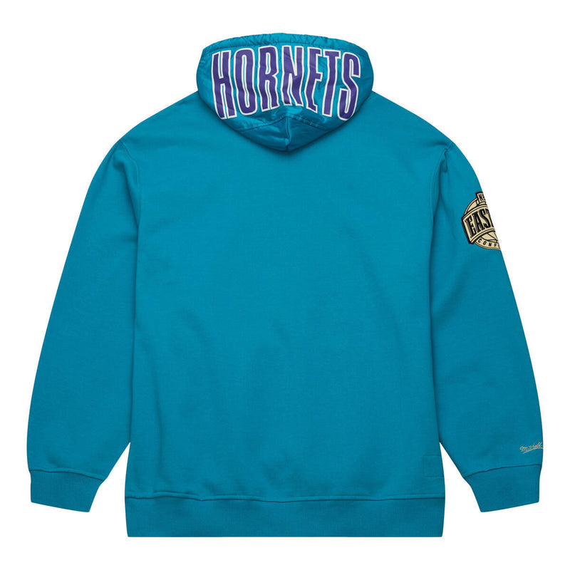 NBA TEAM OG 2.0 FLEECE HOODIE VINTAGE LOGO HORNETS Hornets Blue FPHD7112-CHOYYPPPHRBL - Image 2