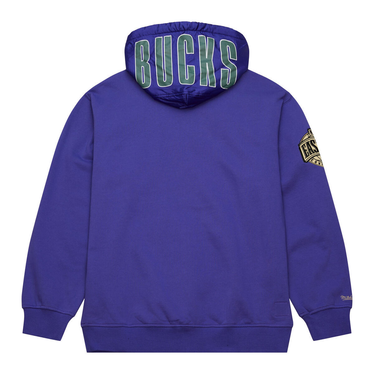 NBA TEAM OG 2.0 FLEECE HOODIE VINTAGE LOGO BUCKS REGAL PURPLE FPHD7112-MBUYYPPPRGPR - Image 2