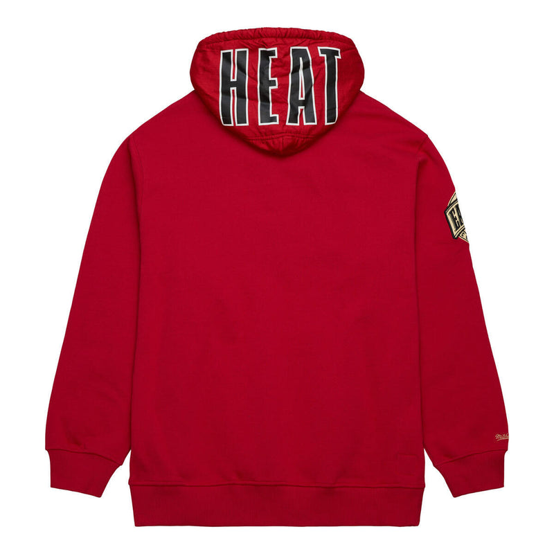 NBA TEAM OG 2.0 FLEECE HOODIE VINTAGE LOGO HEAT Scarlet FPHD7112-MHEYYPPPSCAR - Image 2