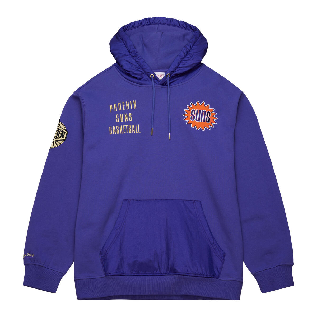 NBA TEAM OG 2.0 FLEECE HOODIE VINTAGE LOGO SUNS - REGAL PURPLE - Image 1