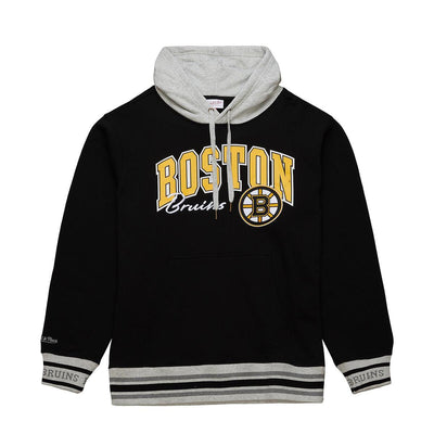 NHL PREMIUM FLEECE HOODIE CURRENT LOGO BRUINS - Black - Image 1
