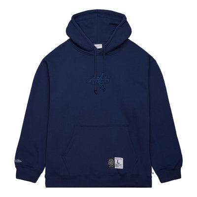 NHL MICRO LOGO TONAL HOODIE CURRENT LOGO CAPITALS Navy FPHD7162-WCAYYPPPNAVY - Image 1