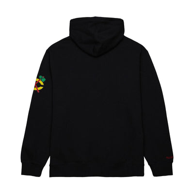 NHL GAME TIME FLEECE HOODIE CURRENT LOGO BLACKHAWKS Black FPHD7315-CBHYYPPPBLCK - Image 2