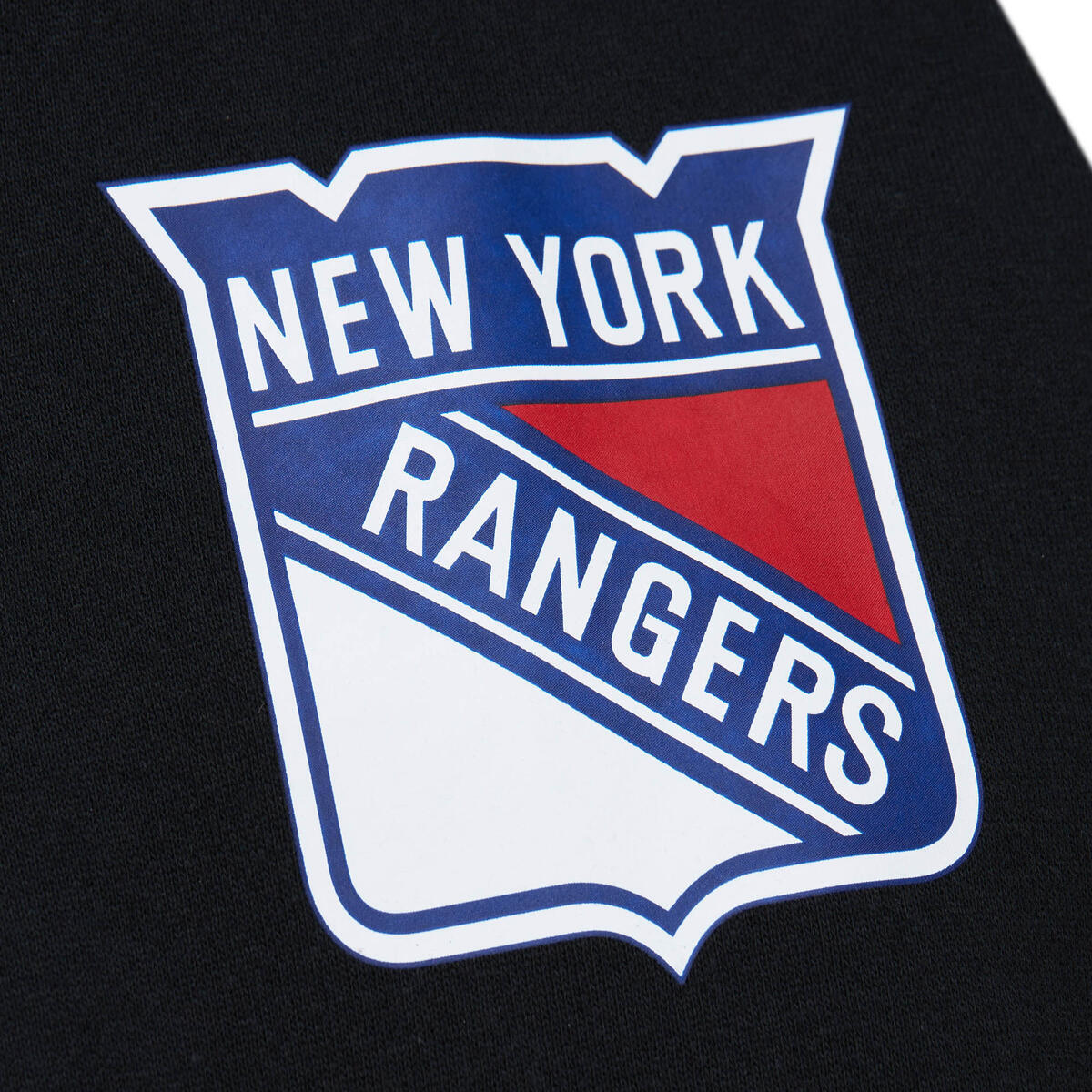 NHL GAME TIME FLEECE HOODIE VINTAGE LOGO RANGERS - Image 3