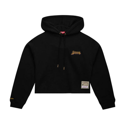 NBA WOMEN'S CROP HOODIE LAKERS - Image 1