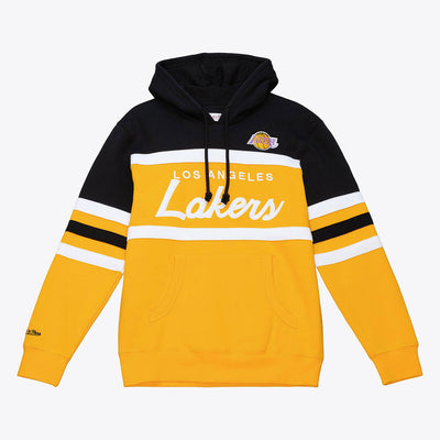 NBA HEAD COACH HOODIE LAKERS Gold-Black FPHDSC19029-LALGDBK - Image 1