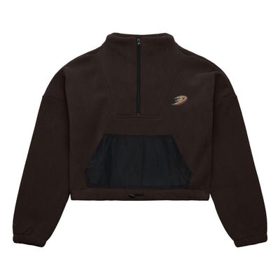 NHL WOMEN'S SHERPA FLEECE DUCKS - Dark Grey - Image 1