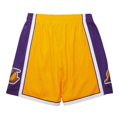 NBA LA SHOWTIME SHORTS LAKERS MAGIC JOHNSON - Gold-Purple - Image 2