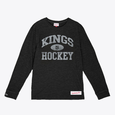 NHL POWERPLAY LS SLUB TEE KINGS - Black - Image 1