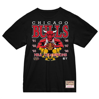 NBA FINALS TEE BULLS - Black - Image 1