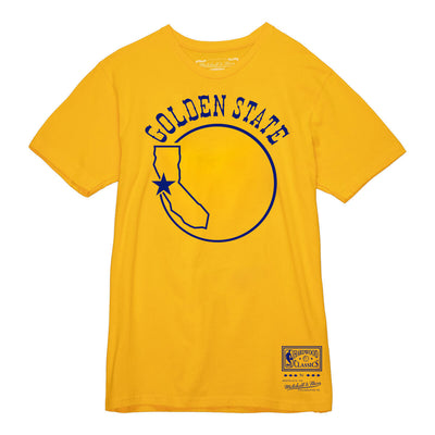 NBA BASIC LOGO 9 WARRIORS - Gold - Image 1