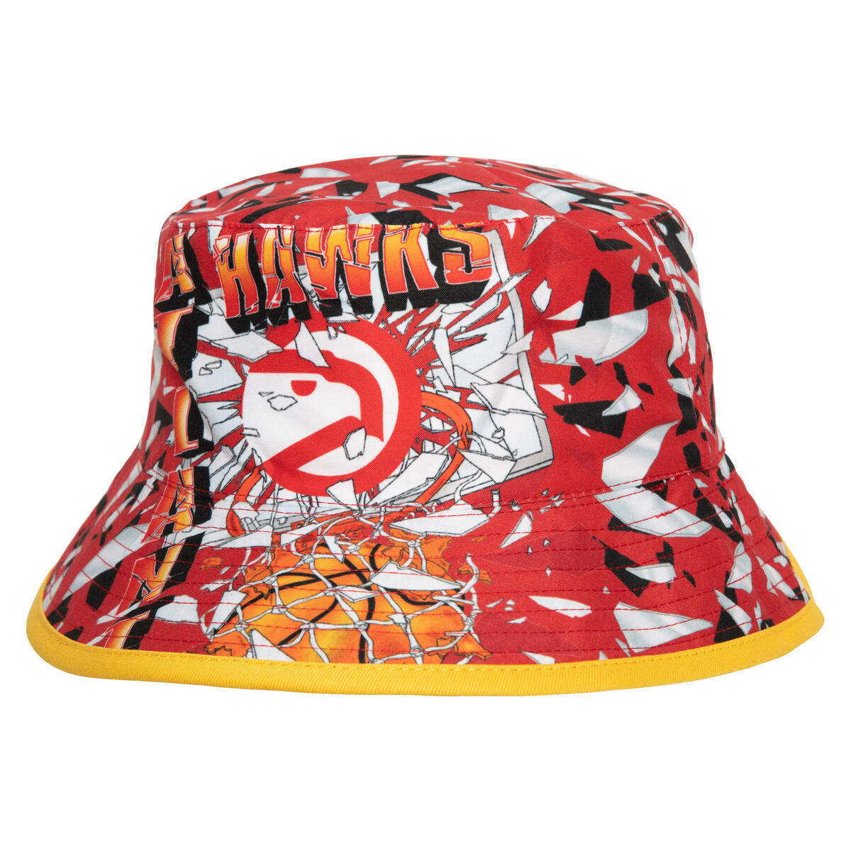 NBA SHATTERED BIG FACE BUCKET HWC HAWKS Red HBKB5167-AHAYYPPPRED1 - Image 2