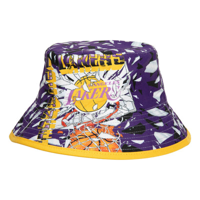 NBA SHATTERED BIG FACE BUCKET HWC LAKERS - Purple - Image 1