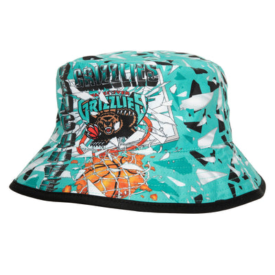 NBA SHATTERED BIG FACE BUCKET HWC GRIZZLIES Teal HBKB5167-VGRYYPPPTEAL - Image 1