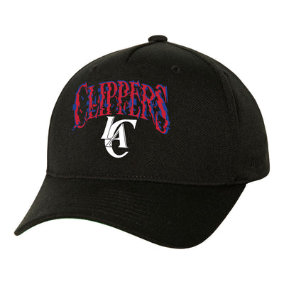 NBA SUGA GLITCH STRETCH SNAPBACK CLIPPERS Black HC2074-LACBLCK - Image 1