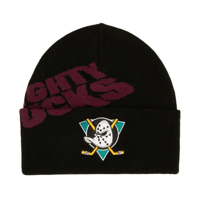 NHL CRICKET KNIT VNTG DUCKS Black HCFK7268-ADUYYPPPBLCK - Image 1