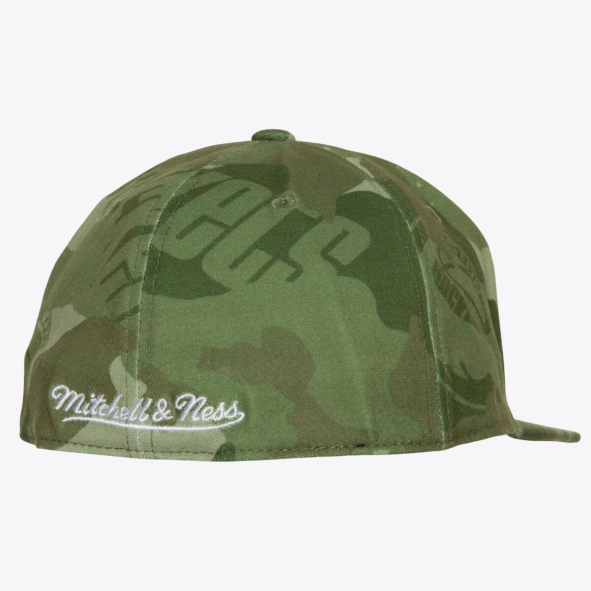 NBA TONAL CAMO STRETCH FITTED HWC ROCKETS Green HHSB4337-HROYYPPPGREN - Image 2