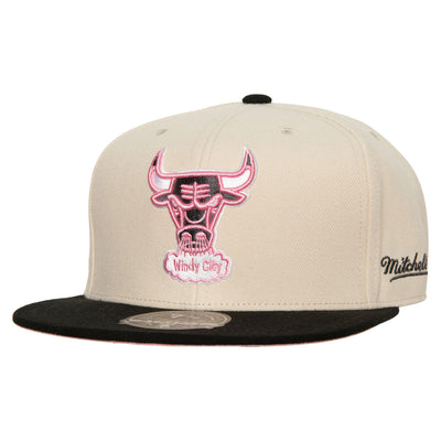 NBA IVORY PASTEL FITTED HWC BULLS - Off White - Image 1