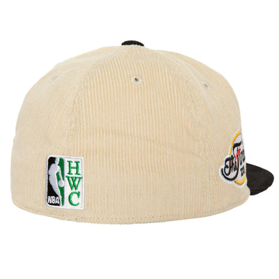 NBA 2 TONE TEAM CORD FITTED HWC CELTICS - Off White - Image 2