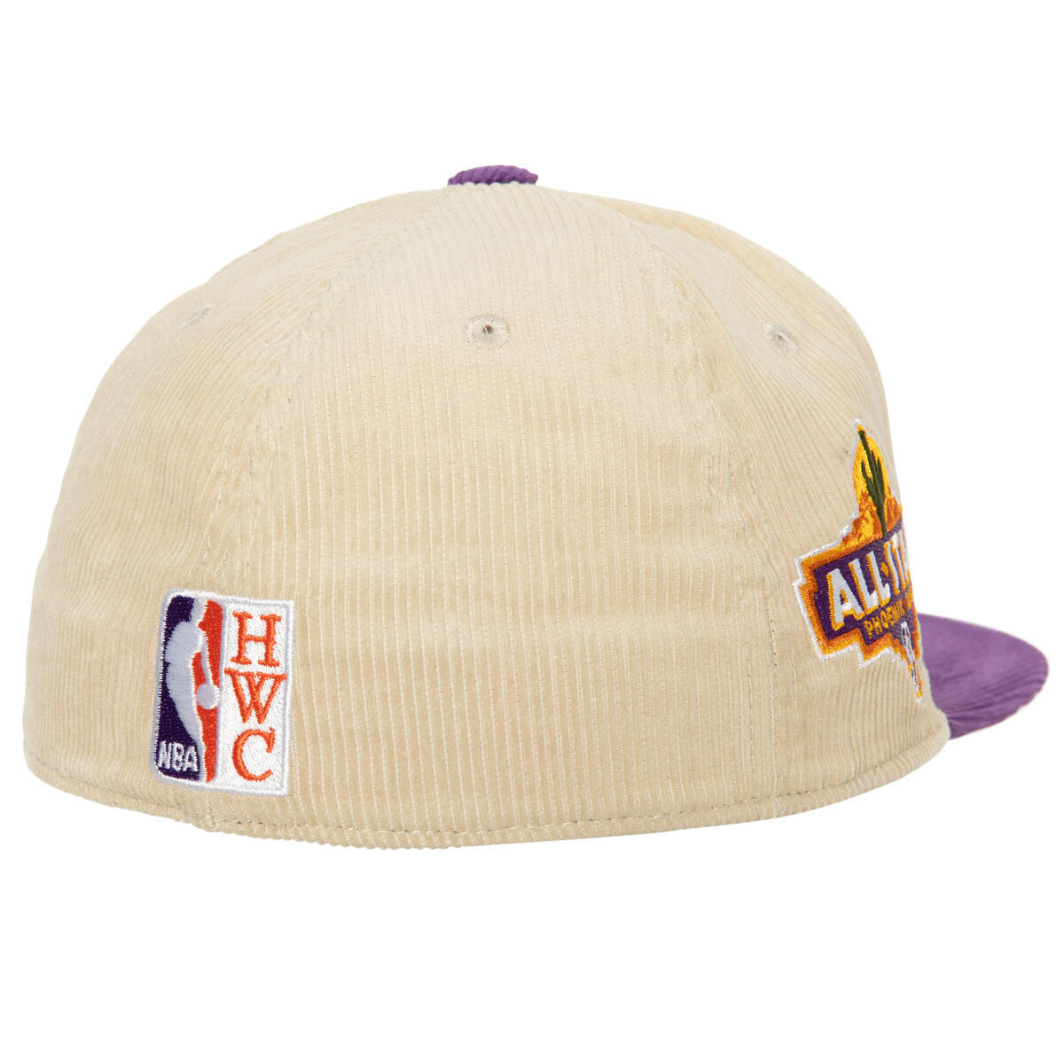 NBA 2 TONE TEAM CORD FITTED HWC SUNS Off White HHSF5812-PSUYYPPPOFWH - Image 2