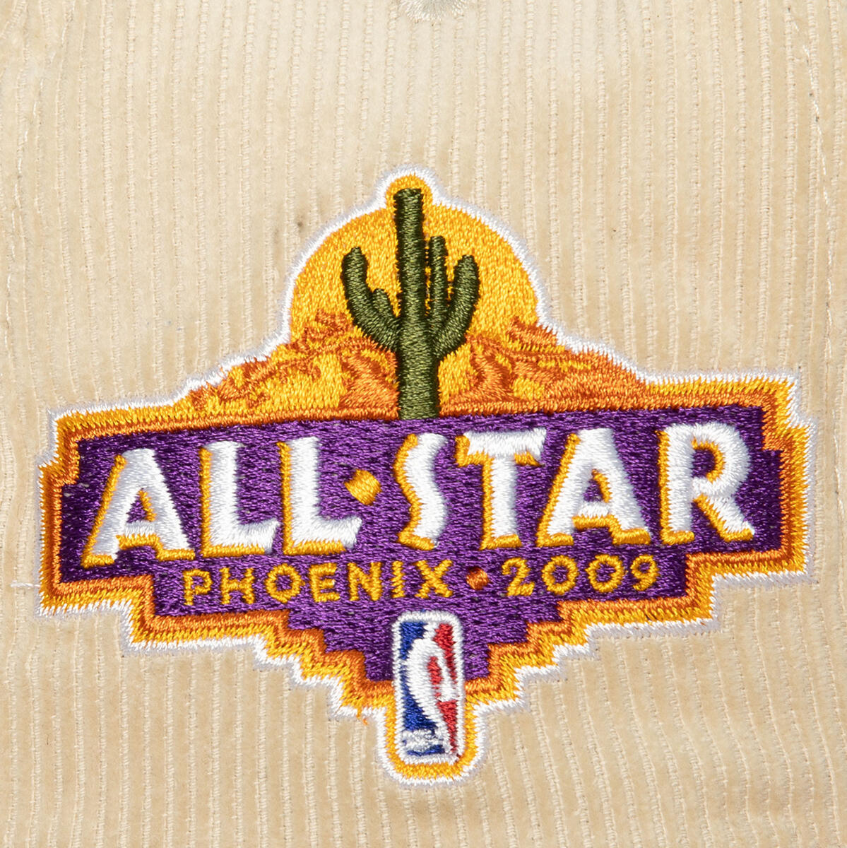 NBA 2 TONE TEAM CORD FITTED HWC SUNS Off White HHSF5812-PSUYYPPPOFWH - Image 3