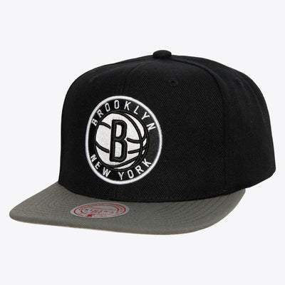 NBA TEAM 2 TONE 2.0 SNAPBACK NETS Black-Grey HHSS3264-BNEYYPPPBKGY - Image 1