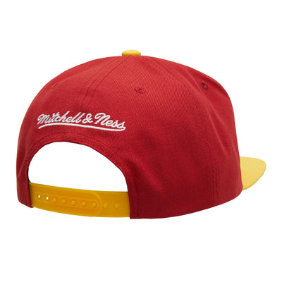 NBA LOGO BILL SNAPBACK HWC HAWKS Red-Yellow HHSS4528-AHAYYPPPRDYW - Image 2