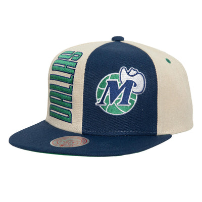 NBA POP PANEL SNAPBACK HWC MAVERICKS Off White-Navy HHSS5154-DMAYYPPPOWNY - Image 1
