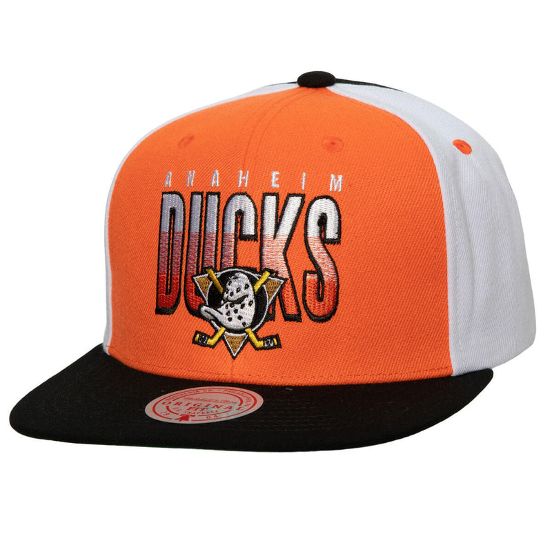 NHL BILLBOARD 2 SNAPBACK DUCKS Orange-Black HHSS5730-ADUYYPPPORBK - Image 1