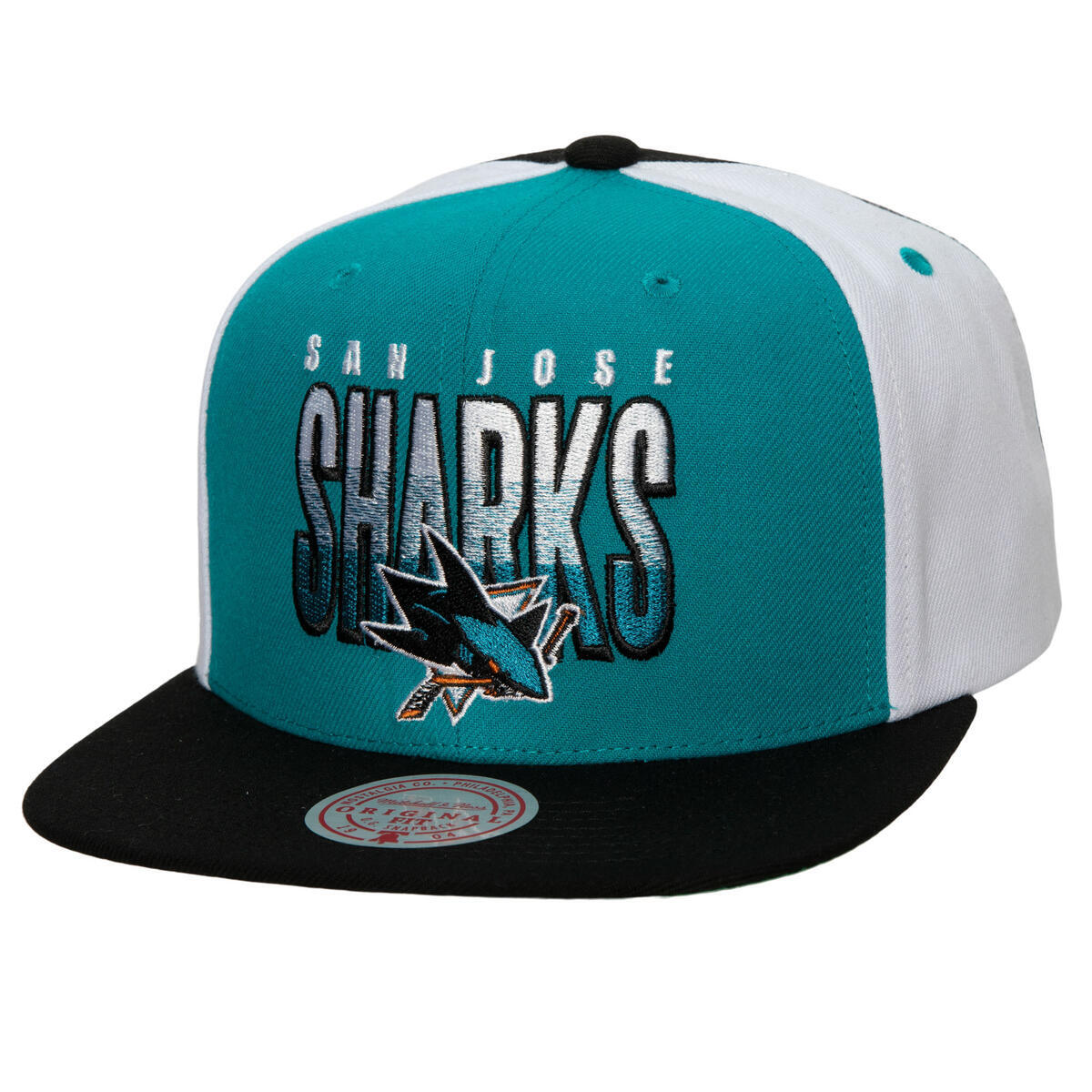 NHL BILLBOARD 2 SNAPBACK SHARKS Teal-Black HHSS5730-SJSYYPPPTLBK - Image 1