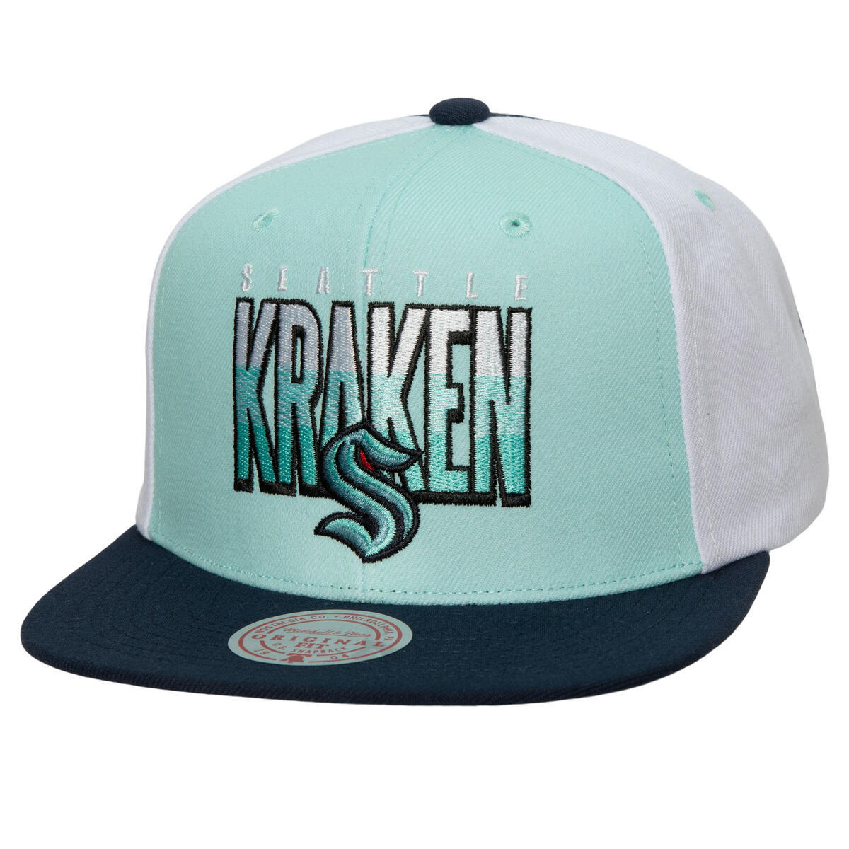 NHL BILLBOARD 2 SNAPBACK KRAKEN Blue-Teal HHSS5730-SKRYYPPPBLTL - Image 1