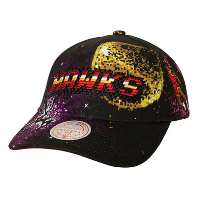 NBA GAME VERSE PRO SNAPBACK HWC HAWKS Black HHSS5819-AHAYYPPPBLCK - Image 1