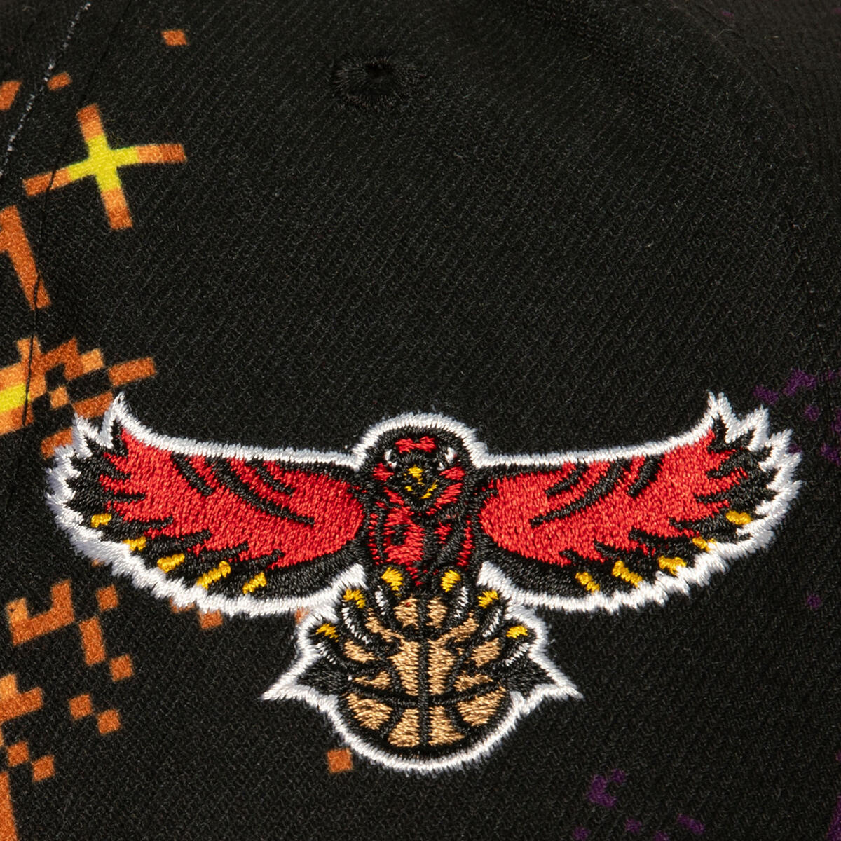 NBA GAME VERSE PRO SNAPBACK HWC HAWKS Black HHSS5819-AHAYYPPPBLCK - Image 3