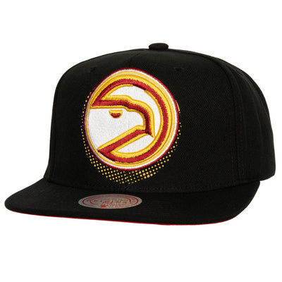 NBA BIG FACE 7.0 SNAPBACK HWC HAWKS Black HHSS5820-AHAYYPPPBLCK - Image 1