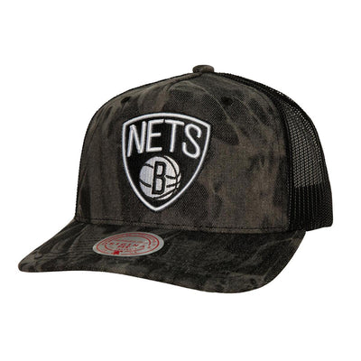 NBA BURNT ENDS TRUCKER NETS Black HHSS5982-BNEYYPPPBLCK - Image 1